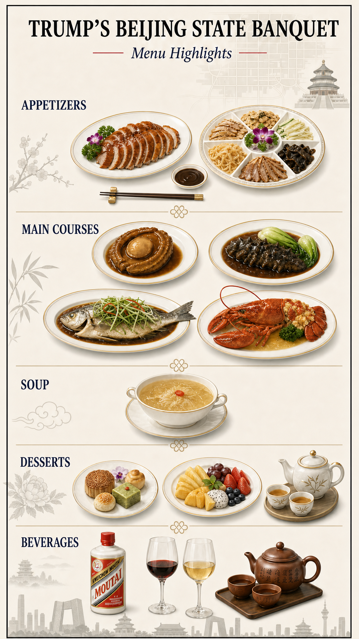 State Banquet Menu